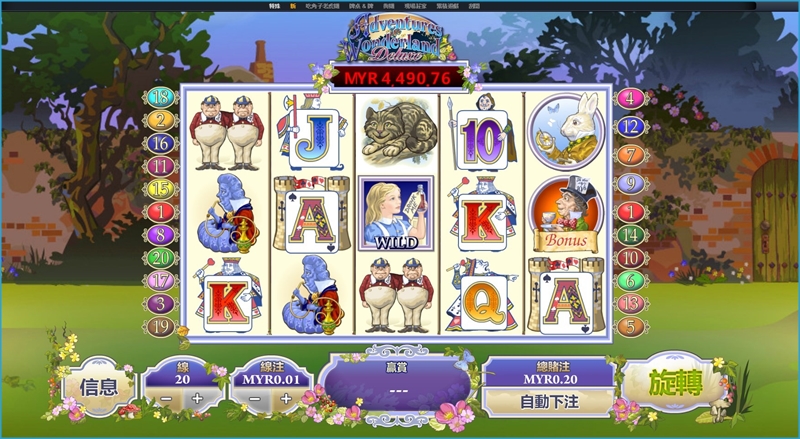 iBET 在线娱乐城 – PT 电子游戏馆 爱丽丝梦游仙境