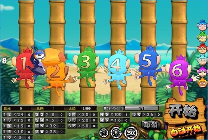 iBET游戏玩法介绍-老虎机介绍-猴子爬树