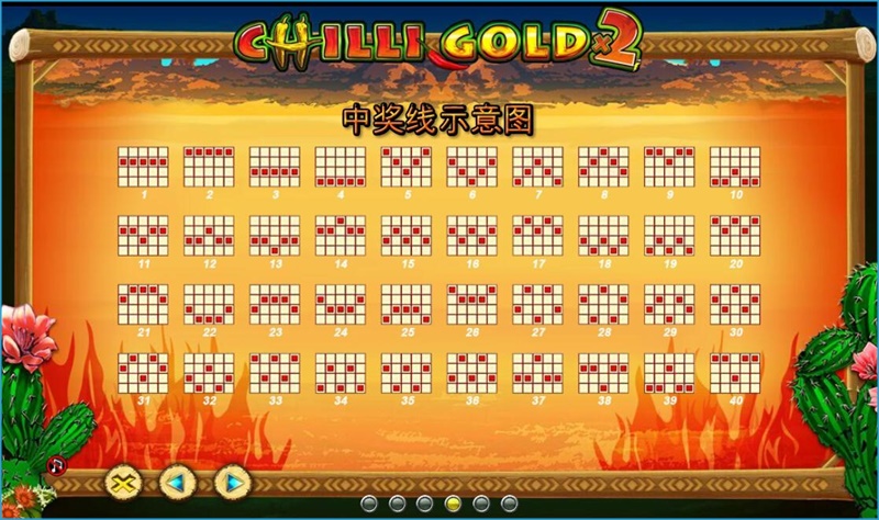 iBET玩法介绍 - 电子老虎机40线游戏-中奖线