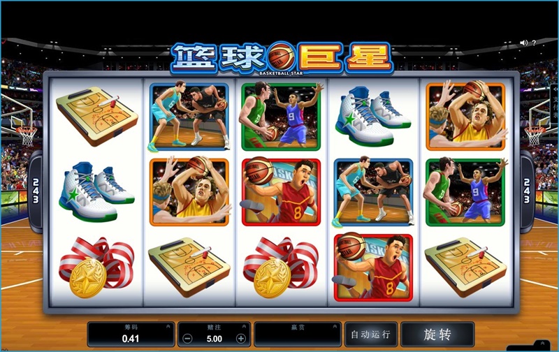 iBET电子游戏介绍 - 老虎机15线游戏玩法-篮球巨星