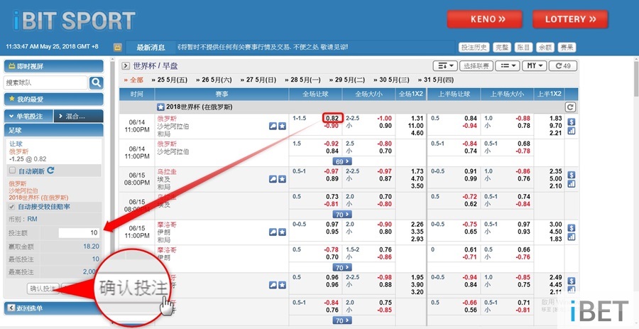 iBET教你如何在IBIT SPORT投注世界杯赛事
