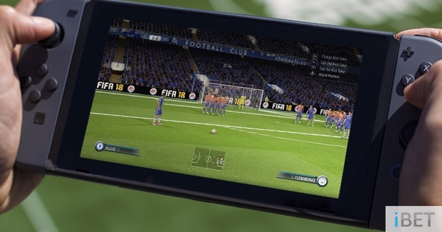 iBET送你Switch+FIFA 18，让你在家也能体验世足赛快感
