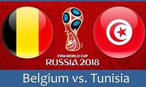 2018 世界杯G组第二轮赛事比利时(Belgium) -突尼斯(Tunisia) Prediction-1