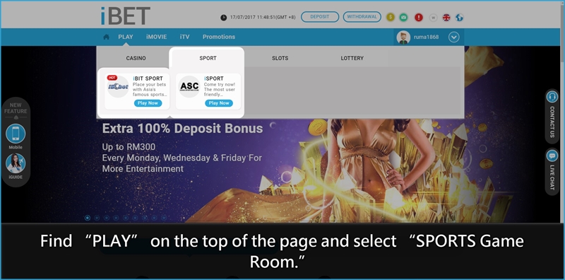 Getting iBET Online Casino 0.35% Sports Rebate Tutorial