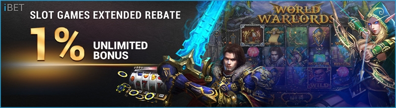 Guide you Getting iBET Online Casino Slots 1% Rebate