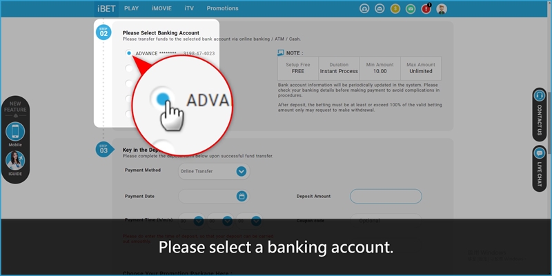 iBET Guides You How To Getting 5% Daily Deposit Bonus