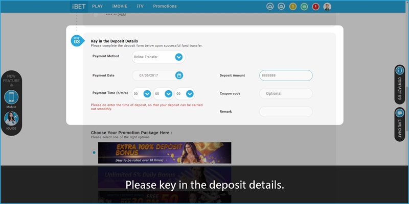 iBET Guides You To Earning 20% Weekend Deposit Bonus