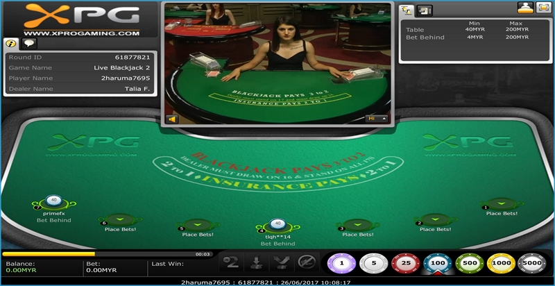 iBET Online Casino Live Game – Blackjack Introduction