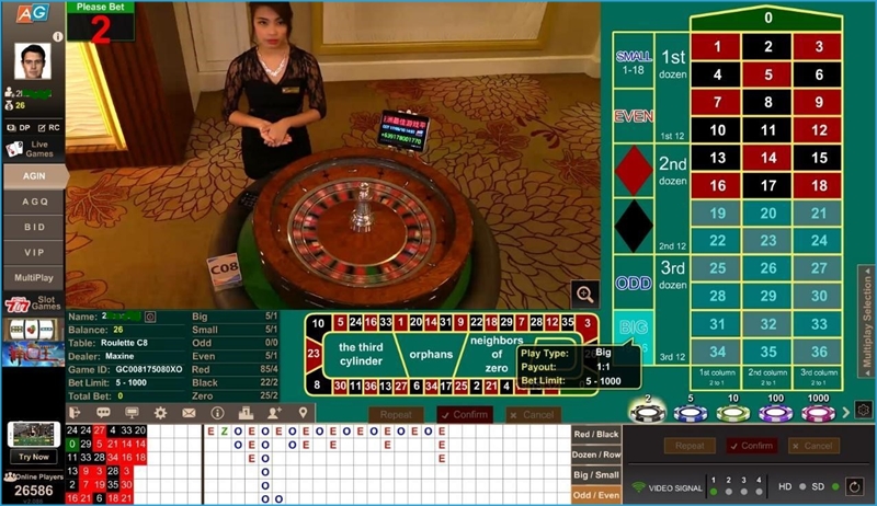 iBET Online Casino Live Roulette Game Introduction