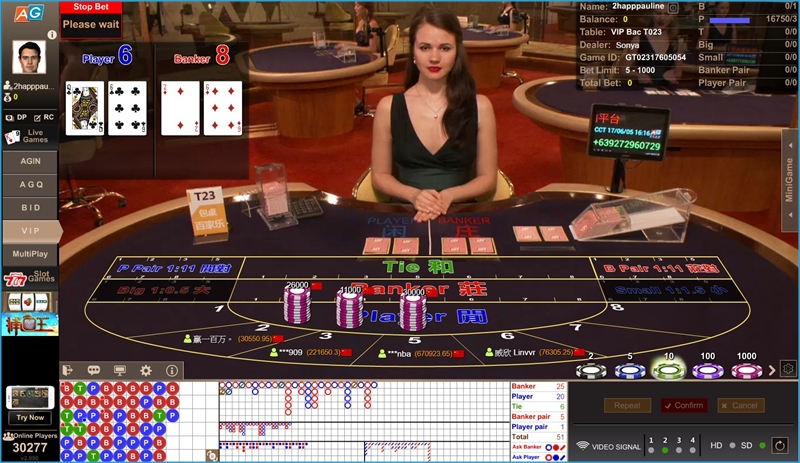 iBET Online Casino Malaysia – AG Live Casino Intro