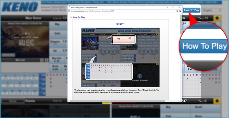 iBET Online Casino – iBIT sport ( iBCbet ) KENO Intro