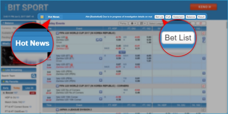 iBET iBIT Sports Online Casino Game Room Introduction 1