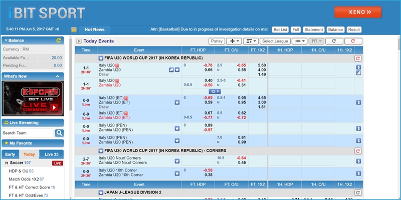 iBET iBIT Sports Online Casino Game Room Introduction