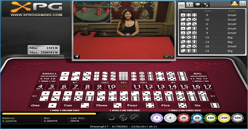 iBET Online Casino Live Game - Sic Bo Introduction