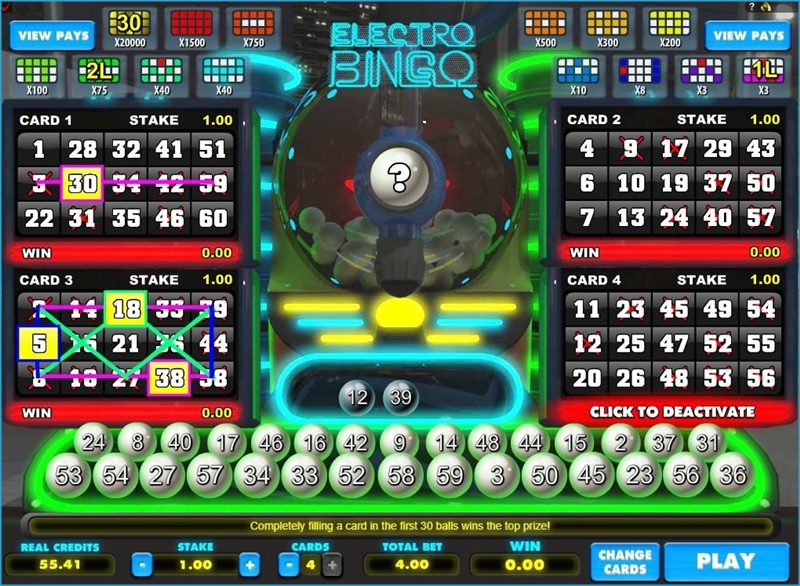 iBET Online Casino Slots Game Introduction – BINGO