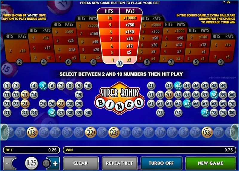 iBET Online Casino Slots Game Introduction – BINGO