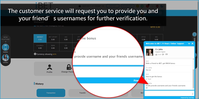 iBET Online Casino Teach You to Get Refer Bonus RM38