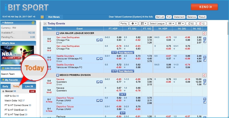 iBET Online Casino Sports Betting Types Introduction