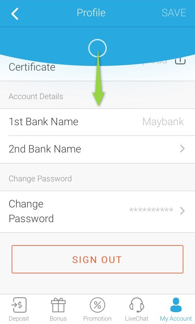 How to Create Your Profile in Betting Online Casino