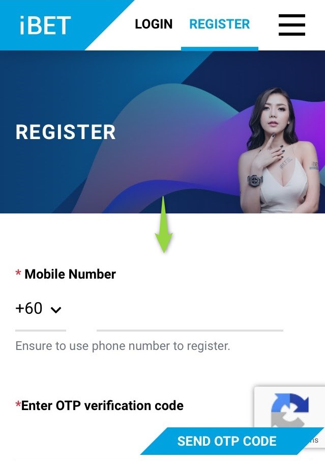 Enter your details accordingly.