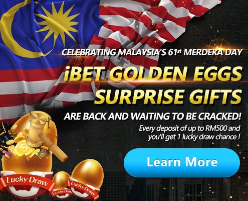 iBET Golden Eggs are waiting to be knock!