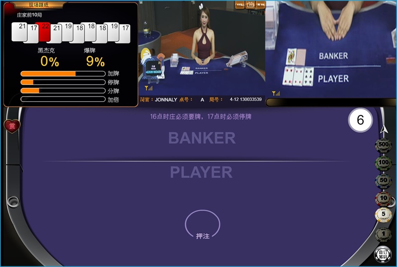 Malaysian Online Casino Introduction to Blackjack Game Rooms1