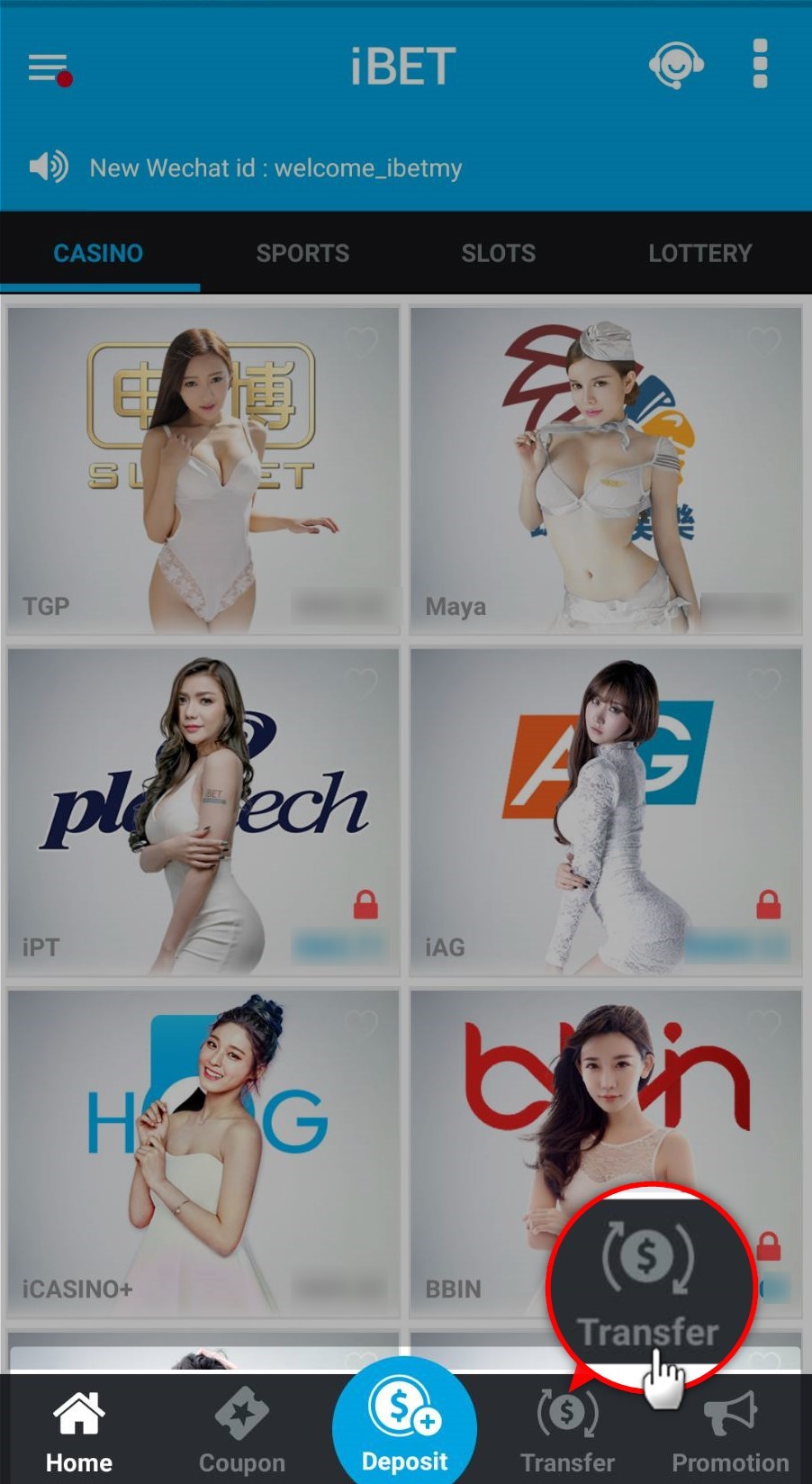 5 Simple Steps to Complete iBET GO Game Room Online Transfer-11