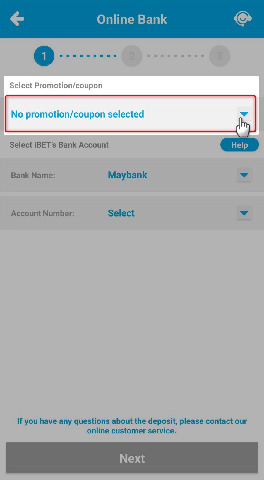 Online Banking - To Make an Online Transfer via Your Bank Website App-1