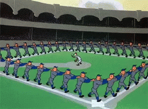 funny baseball anima