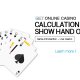 ibet-online-casino-calculation-of-show-hand-odd