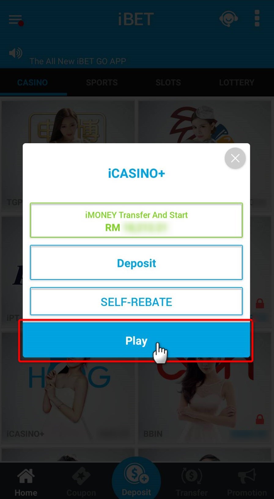 5 Simple Steps To Enter iBET GO Online Game Room-31