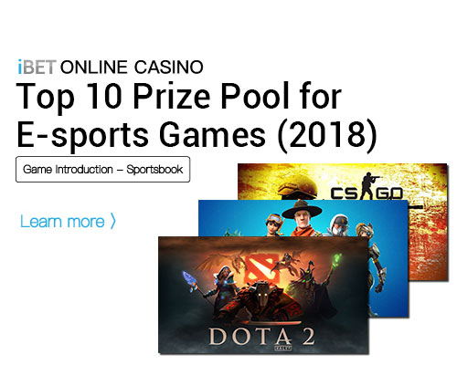 iBET-ONLINE-CASINO-Top-10-Prize-Pool-of-the-Year-2018-for-E-sports-Games