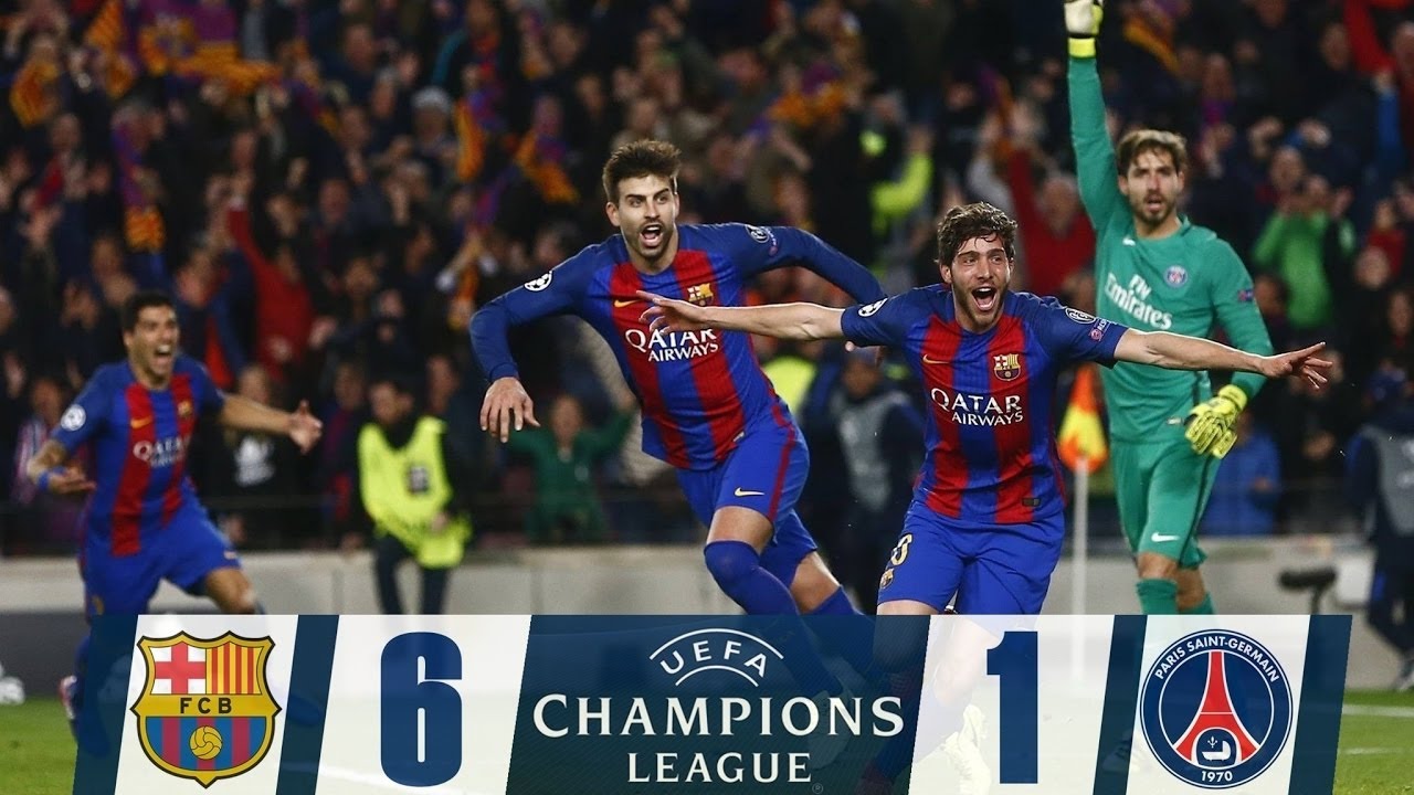 Barcelona 6-1 PSG