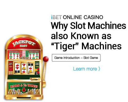 iBET-Online-Casino-Why-Slot-Machines-(also)-Known-as-“Tiger”-Machine