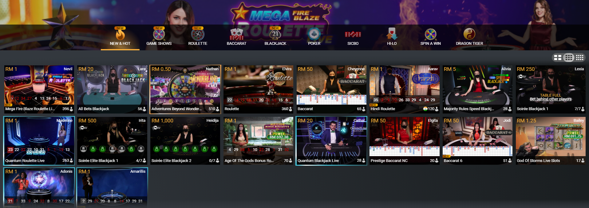 Playtech’s crown jewel is undoubtedly their live casino.