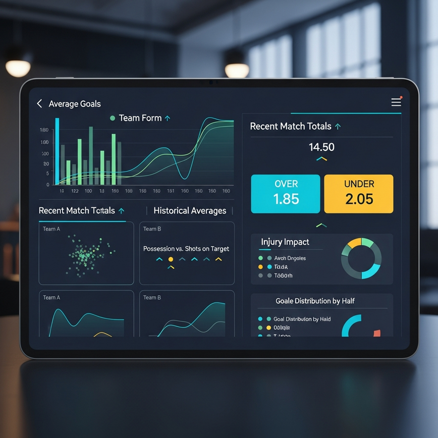 Visualizes the concept of betting strategy and understanding odds, focusing on data analysis and research for informed decisions.