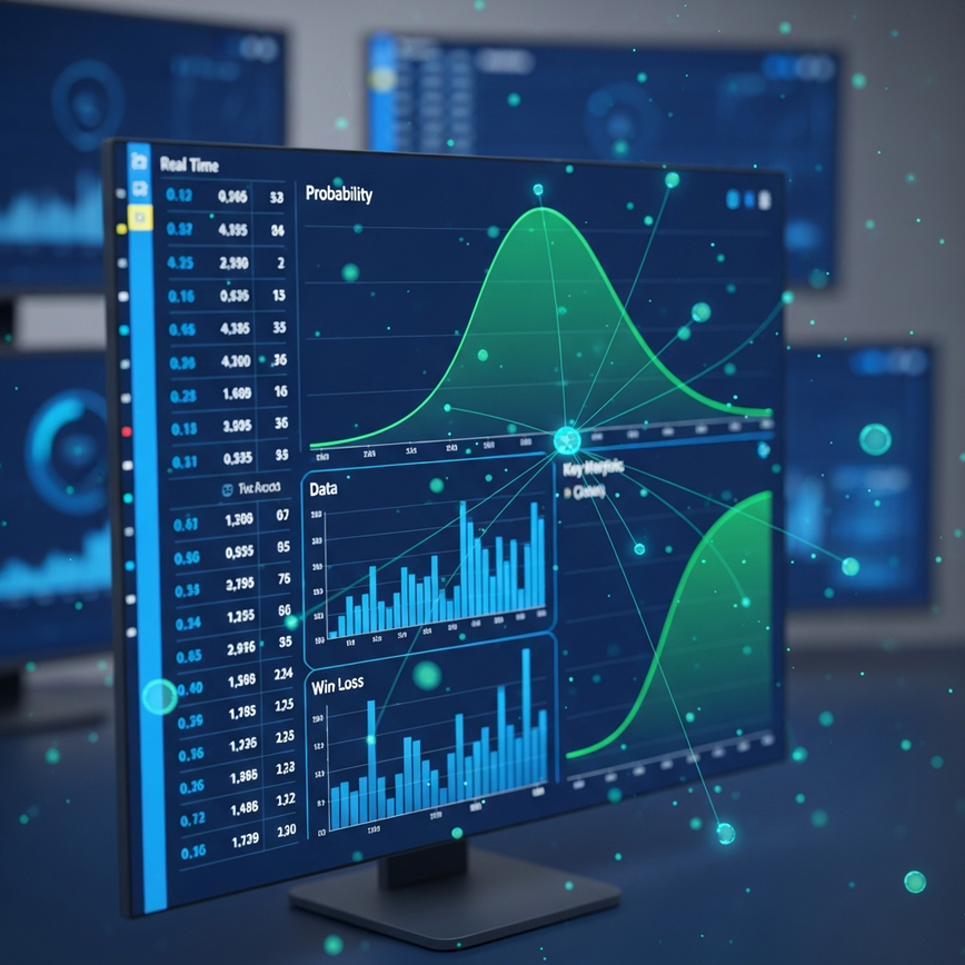 Illustrates the scientific and data-driven process of odds compilation, emphasizing statistical analysis, historical data, and probability assessment.