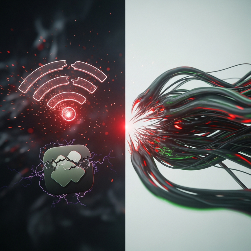 用于直观展示常见的移动娱乐场安全威胁（如不安全的Wi-Fi或恶意应用）与必要的保护措施（如加密和安全连接）之间的对比。