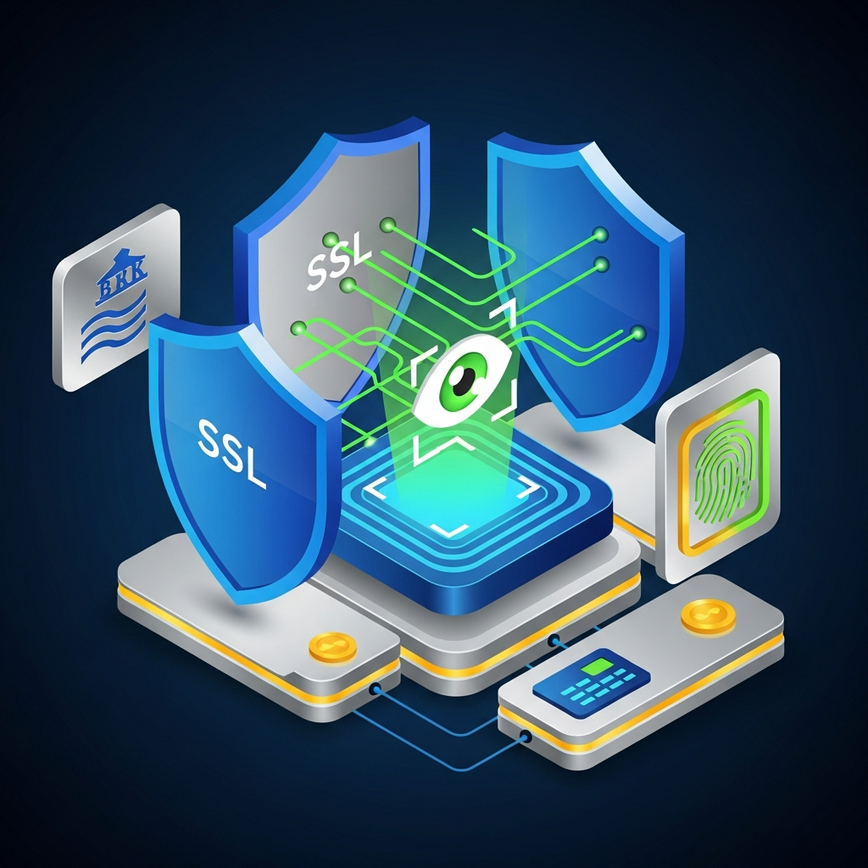 Illustrates the multi-layered security architecture and the range of secure Malaysian payment methods supported by the online casino.