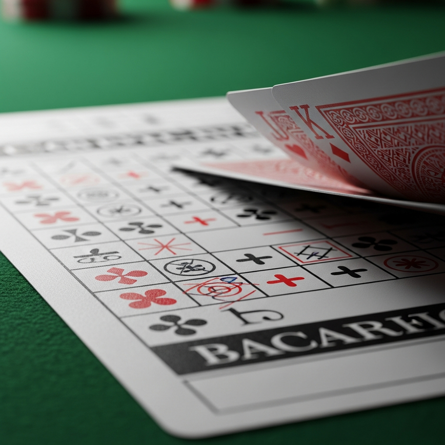 Illustrates the cultural foundation, superstition, and ritual around baccarat in Asia, focusing on pattern recognition and the 'squeeze' element.