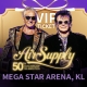 Air Supply Anniversary Concert Malaysia 2025 (50th Anniversary): KL & Kuching Dates, Venues, Ticket Prices, and iBET Lucky Draw to Win Tickets