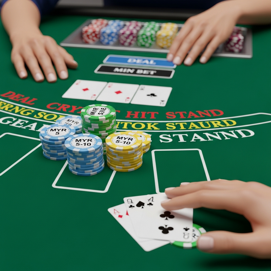 Illustrates the concept of low minimum limits and foundational bankroll management for new or recreational players.