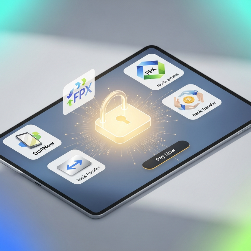 Highlights the secure and diverse payment methods available for online 4D betting.