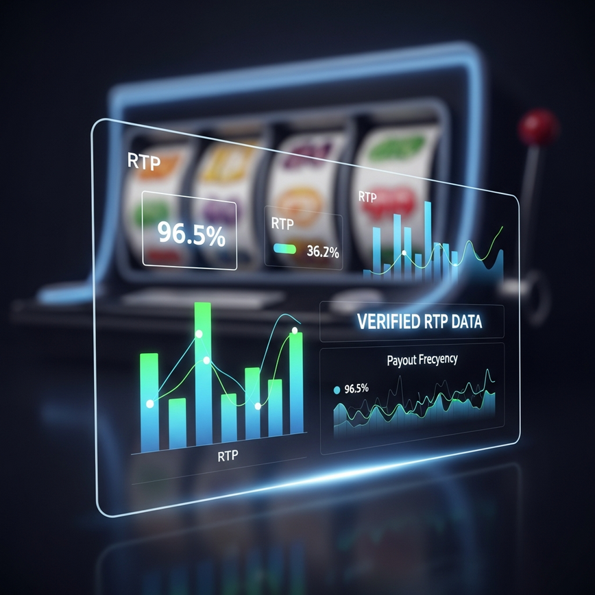 Illustrates the concept of Return to Player (RTP) and the importance of data-driven insights in slot gaming, emphasizing transparency and analytical advantage.
